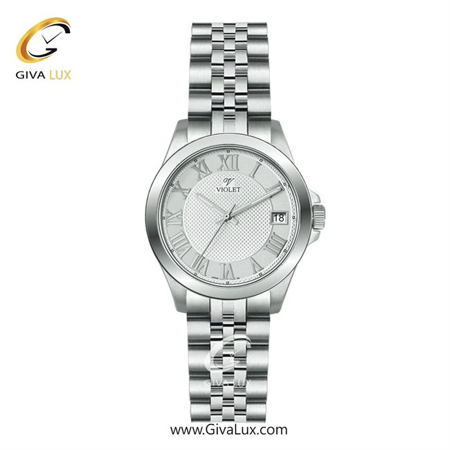 ساعت مچی اورجینال مردانه ویولت VIOLET نقره ای | نقره ای| نقره ای| کد رفرنس 0556